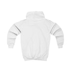 Sudadera infantil ZOMKI Corona · Blanca y rosa · Prenda suelta