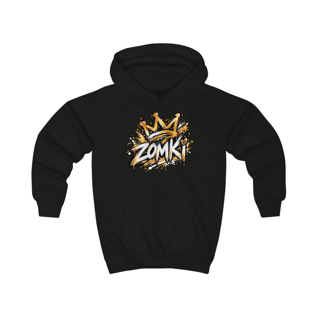 Conjunto infantil ZOMKI Graffiti Dorado · Sudadera + leggings